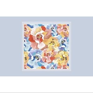 🆕colorful floral square scarf/necktie/bandana